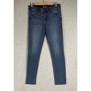 Democracy AB Solution Jeans Women’s 10 W Mid Rise Skinny Fit Denim Stretch EUC